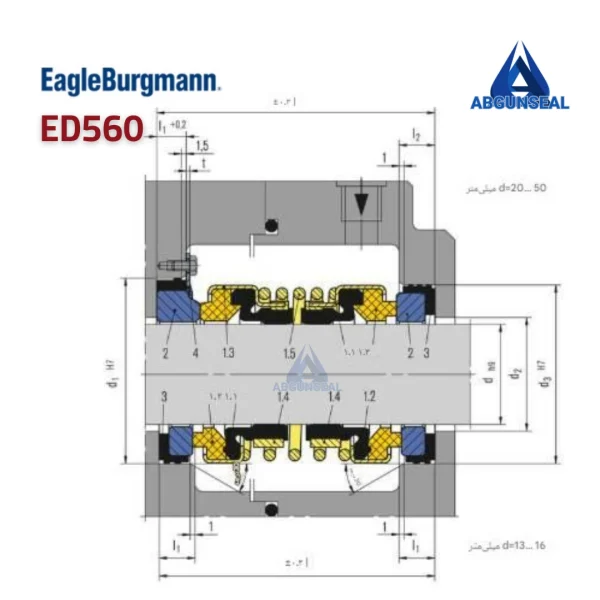نقشه سیل Ed560