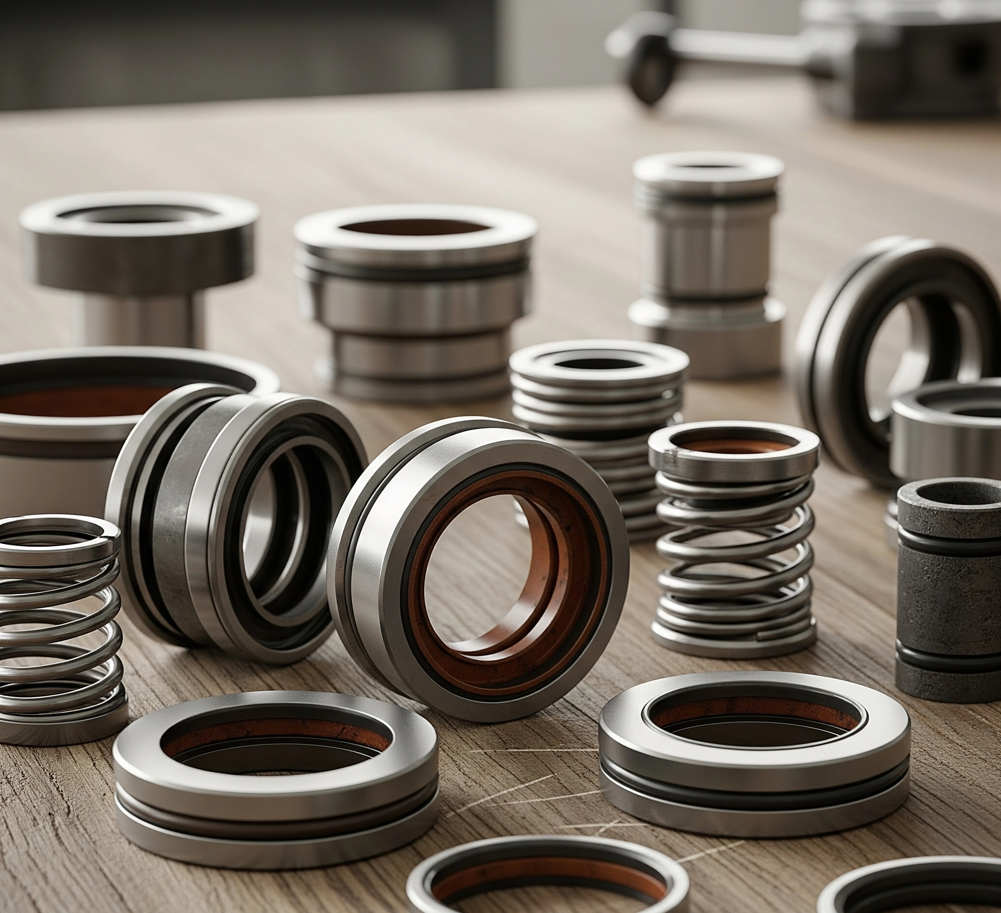 انواع سیل مکانیکی در MECHANICSEAL.IR