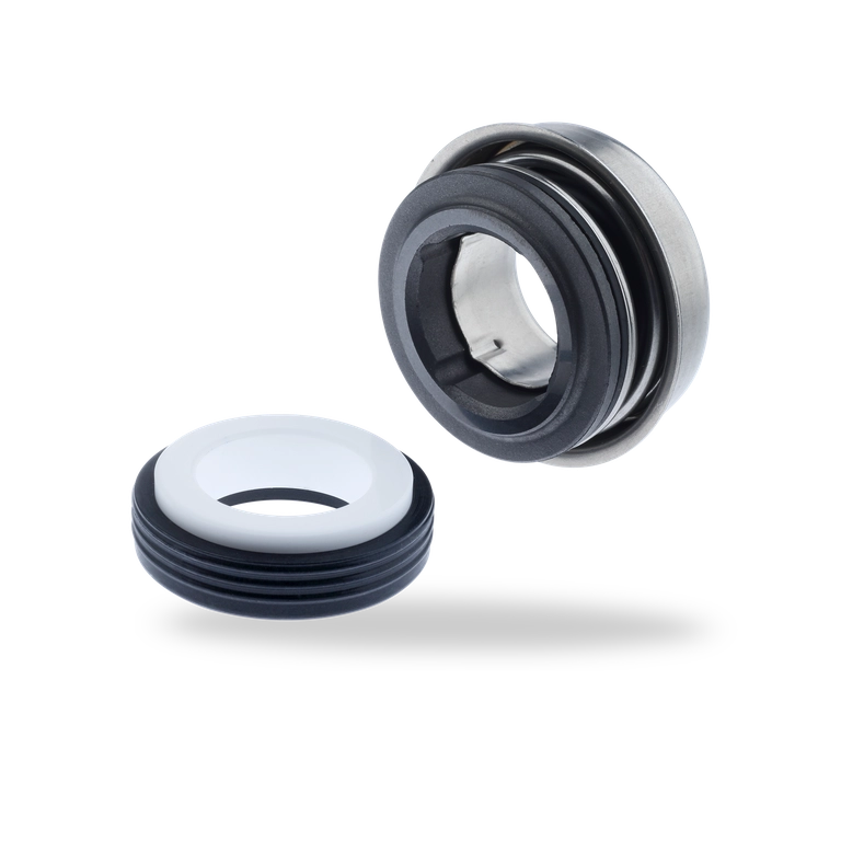 تصویر سیل مکانیکی تشتکی با نشیمنگاه لاستیکی کاسهای شکل