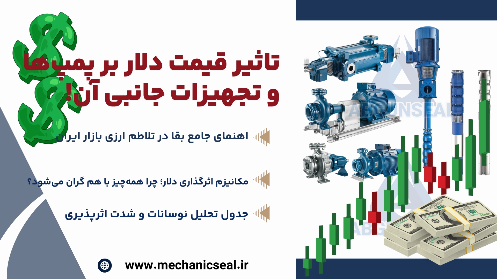 تاثیر قیمت دلار بر پمپ ها ، چه زمانی مناسب خرید است؟